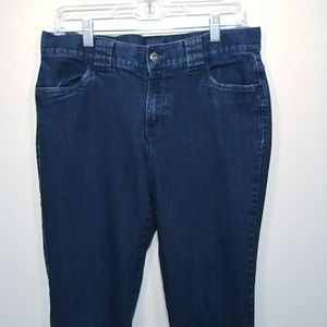 Skye's the Limit Dark Wash Skinny Jeans size 8